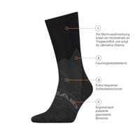 Hiking 2 Pack Crew sokken - Alle klimaten - Hoge hiking sokken - Dames en heren - thumbnail