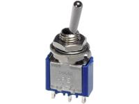 APEM 5537A 5537A Tuimelschakelaar 250 V/AC 3 A 1x (aan)/uit/(aan) Moment/0/moment 1 stuk(s) - thumbnail