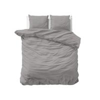 Primaviera Deluxe Uni Satijn Dekbedovertrek Grijs 240 x 200/220 cm - thumbnail