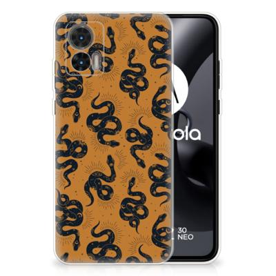 TPU Hoesje voor Motorola Edge 30 Neo Snakes TPU Hoesje voor Motorola Edge 30 Neo Snakes