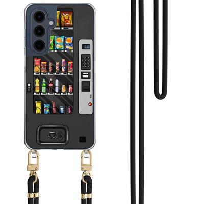Samsung Galaxy A16 hoesje met zwart koord - Snoepautomaat