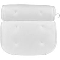 QUVIO Badkussen met haakje - Wit - thumbnail