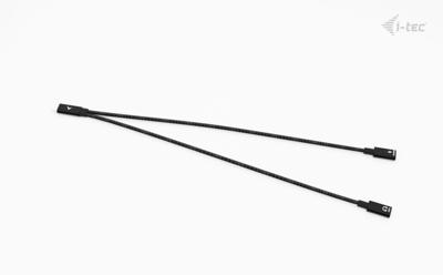 i-tec USB 2.0 Adapter [1x USB-C stekker - 1x USB-C bus, USB-C bus (Power Delivery)] C31DUALSPLITTERCBLPD 0.3 m