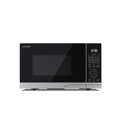 Sharp YC-PC254AE-S Combimagnetron Zwart