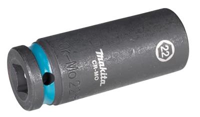 Makita E-16514 Impact Black Krachtdop 1/2" lang | 22 mm