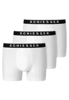 Schiesser Boxershorts 95/5 3-pack wit - thumbnail