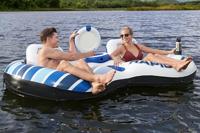 Bestway Hydro force rapid rider double tube zwemring, 240cm - thumbnail