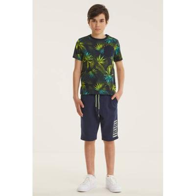 WE Fashion sweatshort - set van 2 kobaltblauw/donkerblauw WE Fashion sweatshort - set van 2 kobaltblauw/donkerblauw