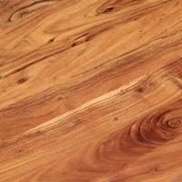 Tafelblad ovaal 140x50x3,8 cm massief acaciahout - thumbnail