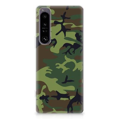 Sony Xperia 1 IV | TPU bumper | Army Dark Sony Xperia 1 IV | TPU bumper | Army Dark