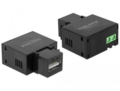 USB A naar 2-pins aansluitblok keystone USB A naar 2-pins aansluitblok keystone
