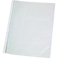 Q-CONNECT geperforeerde showtas A4 11-gaatsperforatie glashelder 50 micron pak van 25 stuks - thumbnail