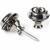 Dunlop SLS1036BN Dual Design Black Nickel straplocks - thumbnail