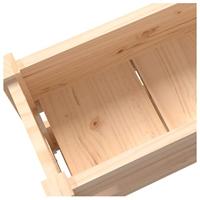 VidaXL Plantenbak 112x25x66 cm massief grenenhout - thumbnail
