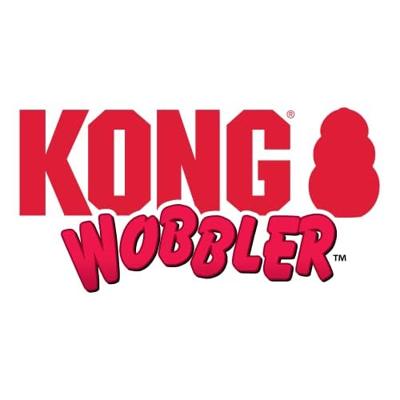 KONG WOBBLER ROOD SMALL 15,5X11X11 CM - thumbnail