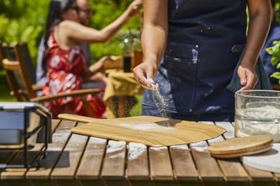 Ooni Bamboo Pizza Peel & Serving Board grillbestek - thumbnail