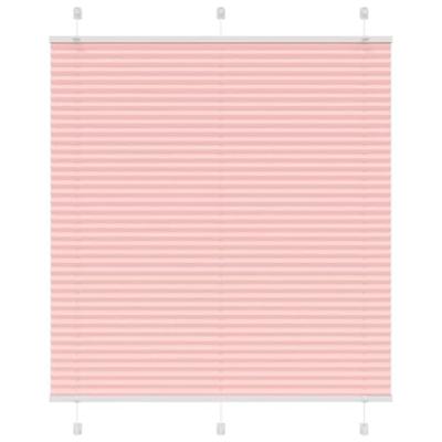 Pliss rolgordijn 120x150cm stofbreedte 119,4cm polyester roze