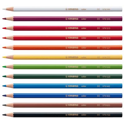 STABILO color 12 kleurpotloden in blik