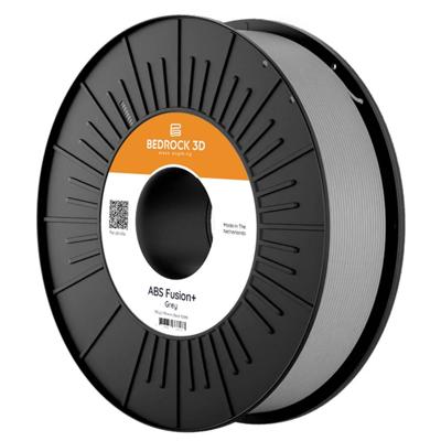 BEDROCK 3D ABSF-0223a075 ABS Fusion+ Grey 1.75 mm 750 g Filament ABS kunststof 1.75 mm 750 g Grijs 1 stuk(s)