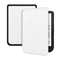 Lunso - sleepcover hoes - Kobo Nia (6 inch) - Wit - thumbnail