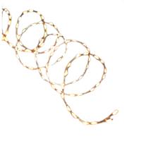 Kerstverlichting Batterijverlichting LED zilver draad 132 LED / 2 meter warm wit Anna's collection - Annas collection - thumbnail