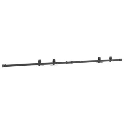 VidaXL Ophangset voor schuifdeur 183 cm koolstofstaal