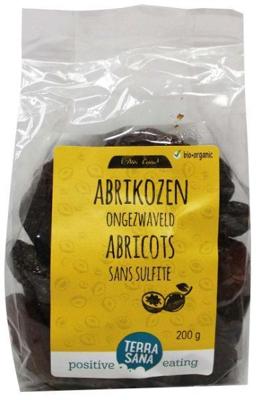 TerraSana RAW Abrikozen ongezwaveld bio 200 Gram