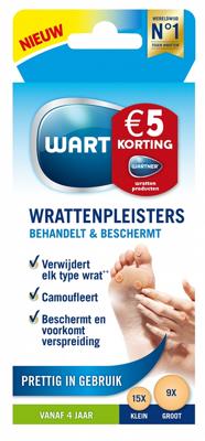 Wartner Wrattenpleister 24 Stuks Wartner Wrattenpleister 24 Stuks