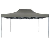 Partytent inklapbaar 3x4 m staal antraciet - thumbnail