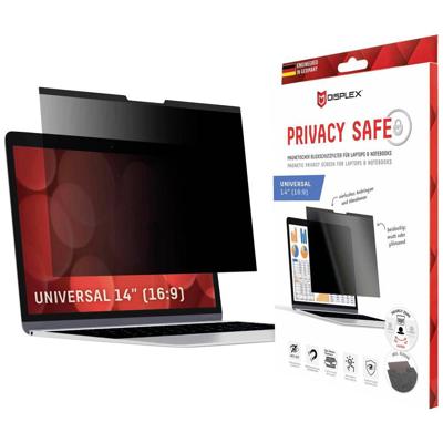 DISPLEX Privacy Safe Privacyfolie Laptop 35,6 cm (14) Beeldverhouding: 16:9 01762 Universal DISPLEX Privacy Safe Privacyfolie Laptop 35,6 cm (14) Beeldverhouding: 16:9 01762 Universal