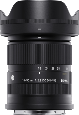 Sigma 18-50mm F/2.8 DC DN Contemporary Sony E objectief