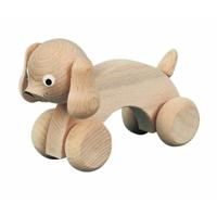 Miva Duwfiguur hond (naturel) - thumbnail