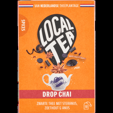 Localtea Drop Chai Zwarte Thee met Steranijs, Zoethout & Anijs 18 x 1,5 g bij Jumbo
