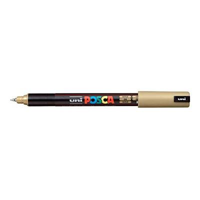 Uni Posca marker pc-1mr goud - extra fine 0,7mm