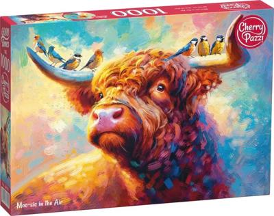 Moo-sic in the Air Puzzel 1000 Stukjes Moo-sic in the Air Puzzel 1000 Stukjes
