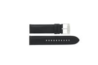 Horlogeband Fossil BQ1279 Leder Zwart 22mm - thumbnail