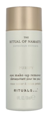 Rituals Namaste Purify Eye Make-Up Remover 30 ml Make-up verwijderaar en reiniger Rituals Namaste Purify Eye Make-Up Remover 30 ml Make-up verwijderaar en reiniger