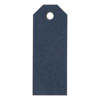 Creativ Company Manilla-labels, afm 3x8 cm, 220 gr, blauw, 20 stuk/ 1 doos - thumbnail