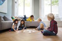 BS Toys mega houten domino spel, 28dlg,. - thumbnail