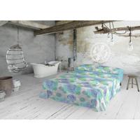 Beddengoedset Lois ALBANY Blauw Bed van 90 - thumbnail
