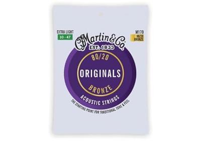 Martin Strings M170 Acoustic Bronze Extra Light snarenset
