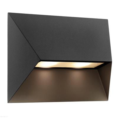 Nordlux Wandlamp Pontio 27 2x GU10 zwart IP44 - 4800901 Nordlux Wandlamp Pontio 27 2x GU10 zwart IP44 - 4800901