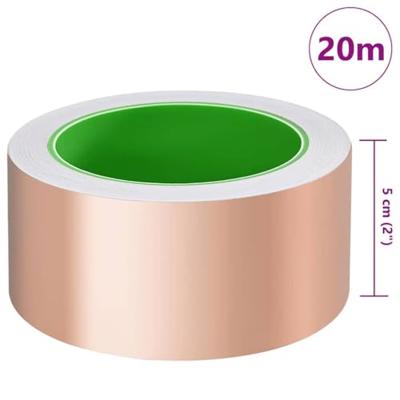 VidaXL Kopertape 6 pcs koper 2000 x 5 cm koper VidaXL Kopertape 6 pcs koper 2000 x 5 cm koper