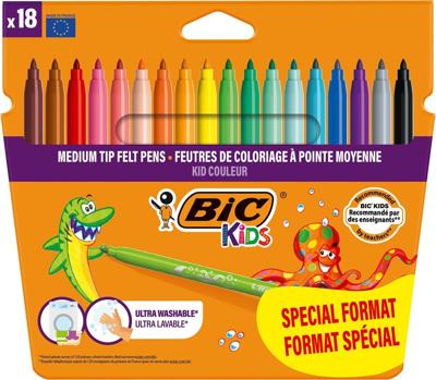 Bic Kids viltstift Couleur, blister van 14 + 4 gratis