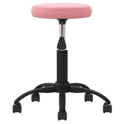 VidaXL Massagekruk fluweel roze