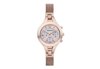 Horlogeband Armani AR7391 Mesh/Milanees Rosé Horlogeband Armani AR7391 Mesh/Milanees Rosé