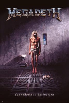 Poster Megadeth - Countdown to Extinction 61x91,5cm