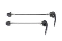 TranzX jd-qr06m wiel snelspannerset voor en achter m5x110/145 zwart - thumbnail