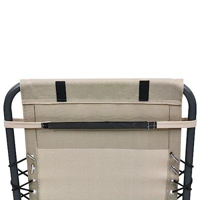 Hoofdsteun voor ligstoel 40x7,5x15 cm textileen crme Hoofdsteun voor ligstoel 40x7,5x15 cm textileen crme