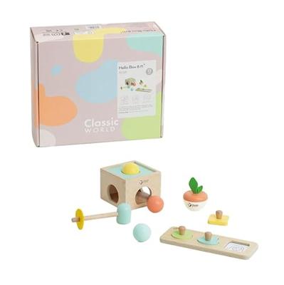 Classic World baby hello speelgoed box 6-12 maanden - thumbnail